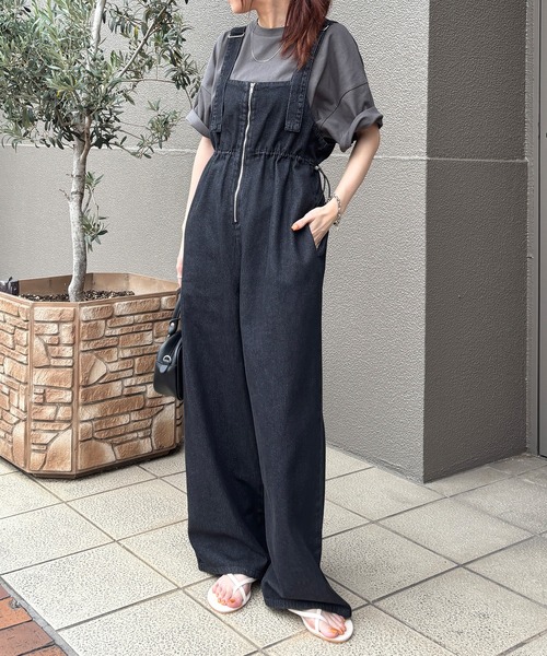 ISOOK（アイスー）の「【ISOOK / アイスー】バックプリントオーバーサイズTシャツ / 半袖 ロンT ビッグシルエット フォトT プリントT ホワイト グレー チャコール 白 ZOZOTOWN限定（Tシャツ/カットソー・レディース・ホワイト/チャコール・FREE）」の8枚目の写真