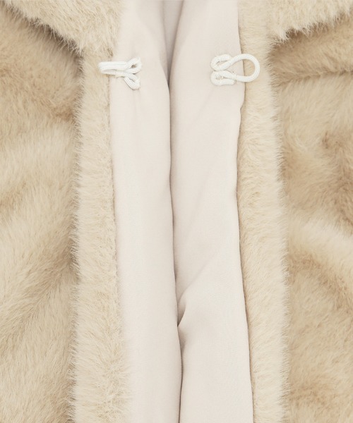 セール】リッチボリュームファーポンチョ（その他アウター）｜JENNE