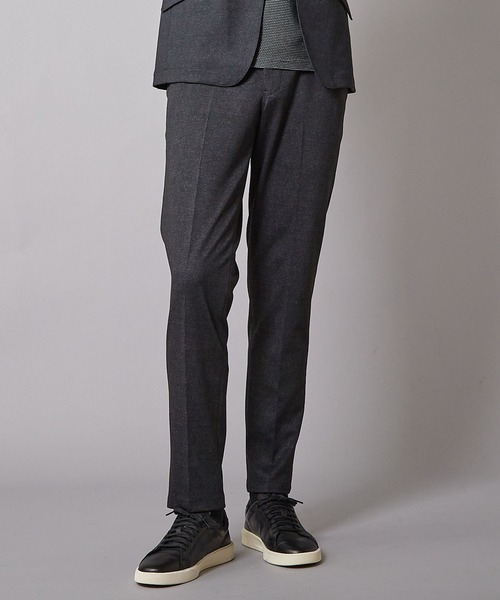 UNION STATION（ユニオンステーション）の「【セットアップ着用可】メランジプリントポンチスラックス（その他パンツ・メンズ・ネイビー/ネイビー系・M/L/LL）」の8枚目の写真