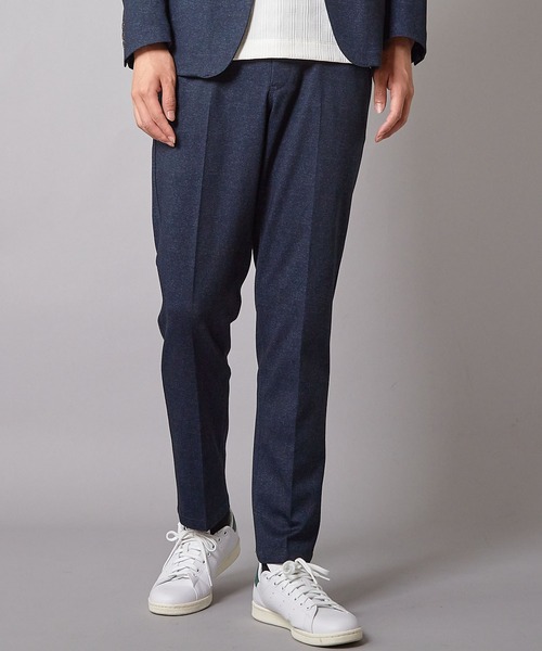 UNION STATION（ユニオンステーション）の「【セットアップ着用可】メランジプリントポンチスラックス（その他パンツ・メンズ・ネイビー/ネイビー系・M/L/LL）」の3枚目の写真