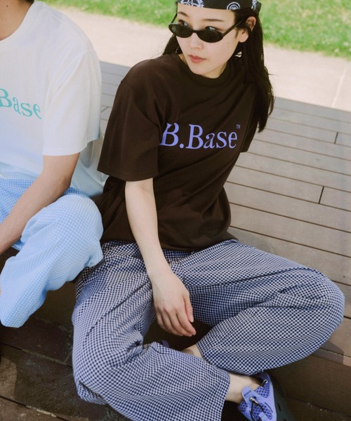 BROKEN BASE(ブロークンベース)の「ギンガムルーズテーパードパンツ(その他パンツ・メンズ・ライトブルー/ブラック・MEDIUM/LARGE)」の9枚目の写真