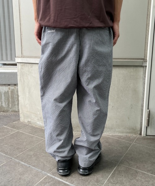 BROKEN BASE(ブロークンベース)の「ギンガムルーズテーパードパンツ(その他パンツ・メンズ・ライトブルー/ブラック・MEDIUM/LARGE)」の16枚目の写真