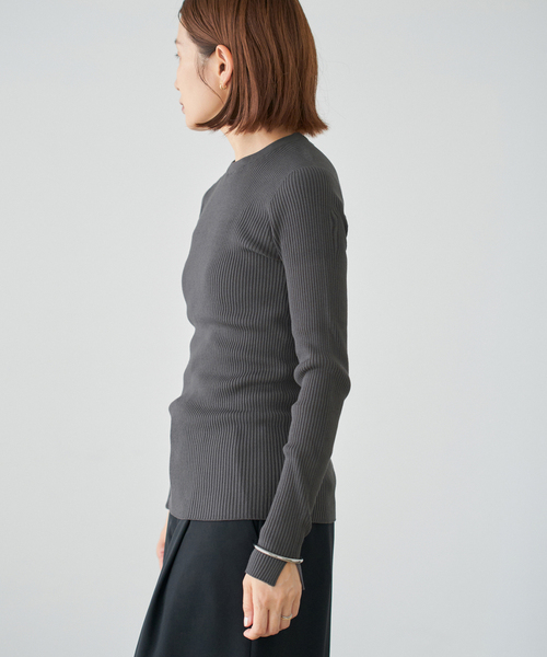 *2025AW　IENA　レース襟 RIBホールガーメントプルオーバー IENA｜レース襟 RIBホールガーメントプルオーバー | Rakuten