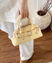 2WAY ベルト付き コンパクト シェル型 ショルダーバッグ