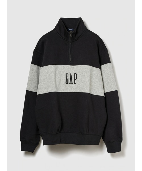 ヴィンテージ GAP スウェット ブラック GAP トレーナー スウェット ヴィンテージソフト GAPロゴ 1/4