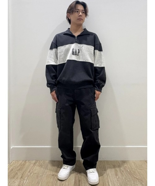 セール】ヴィンテージソフト カラーブロック GAPロゴ ハーフ
