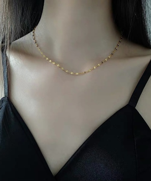 E&C closet…(イーアンドシークローゼット)の「ノーブルシードチェーンネックレス(ネックレス・レディース・ゴールド/ピンクゴールド/シルバー・FREE)」の19枚目の写真
