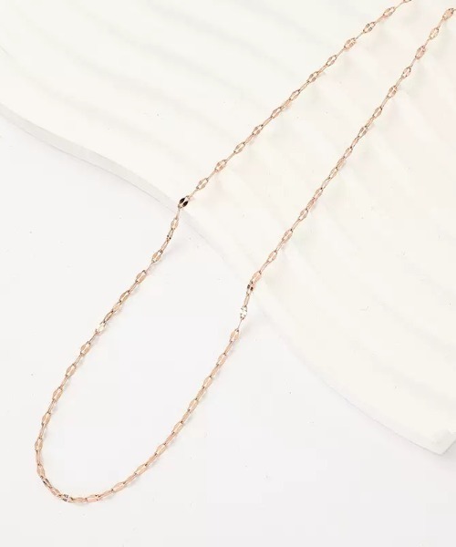 E&C closet…(イーアンドシークローゼット)の「ノーブルシードチェーンネックレス(ネックレス・レディース・ゴールド/ピンクゴールド/シルバー・FREE)」の8枚目の写真