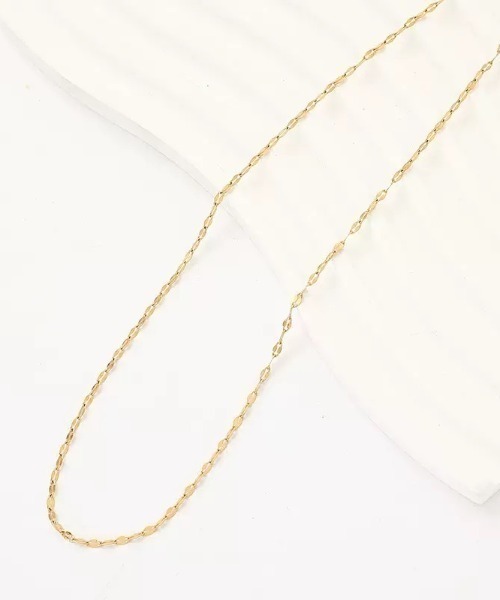 E&C closet…(イーアンドシークローゼット)の「ノーブルシードチェーンネックレス(ネックレス・レディース・ゴールド/ピンクゴールド/シルバー・FREE)」の9枚目の写真