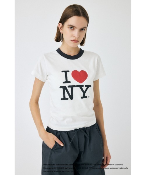I LOVE NY STACKED LOGO Tシャツ（Tシャツ/カットソー）｜MOUSSY