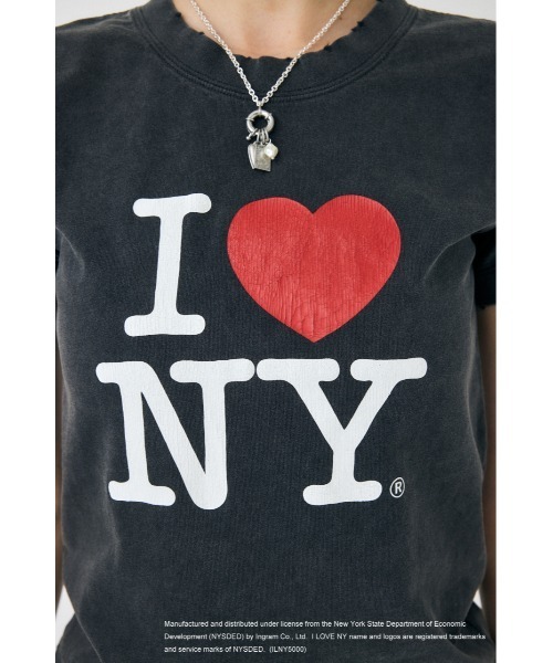 moussy I LOVE NY STACKED ロゴT FREE PNK moussy I LOVE NY STACKED ロゴT FREE PNK I LOVE NY STACKED LOGO T