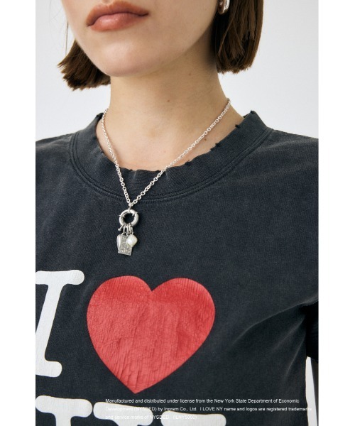 I LOVE NY STACKED LOGO Tシャツ（Tシャツ/カットソー）｜MOUSSY