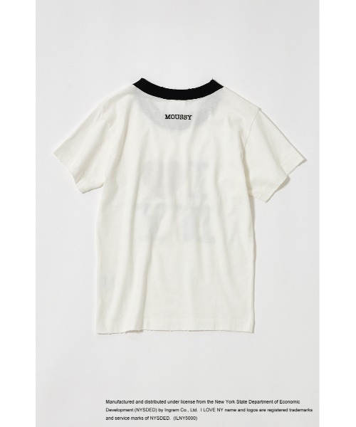 I LOVE NY STACKED LOGO Tシャツ（Tシャツ/カットソー）｜MOUSSY