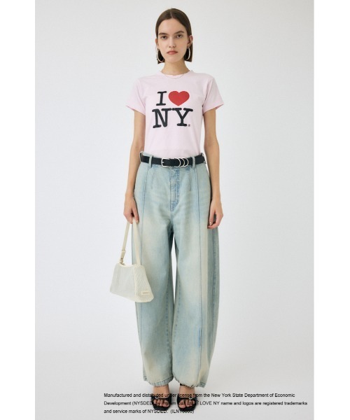 moussy I LOVE NY STACKED ロゴT FREE PNK moussy I LOVE NY STACKED ロゴT FREE PNK I LOVE NY STACKED LOGO T