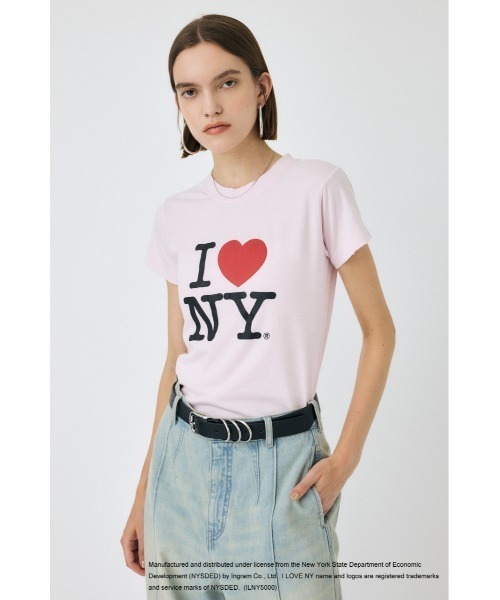 I LOVE NY STACKED LOGO Tシャツ（Tシャツ/カットソー）｜MOUSSY