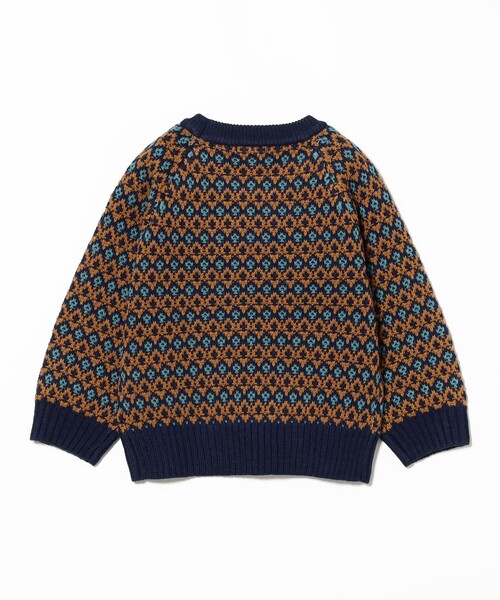 B:MING by BEAMS(ビーミングバイビームス)の「柄編みニット プルオーバー 2025FW(90~140cm)(ニット/セーター・キッズ・レッド/ネイビー・S(90-100)/L(130-140)/M(110-120))」の19枚目の写真