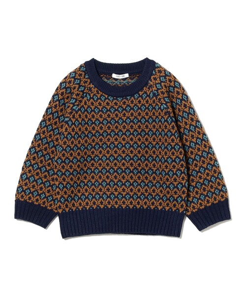 B:MING by BEAMS(ビーミングバイビームス)の「柄編みニット プルオーバー 2025FW(90~140cm)(ニット/セーター・キッズ・レッド/ネイビー・S(90-100)/L(130-140)/M(110-120))」の20枚目の写真