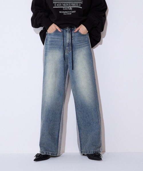 スウェットドッキングデニム/576430（デニムパンツ）｜JEANASIS