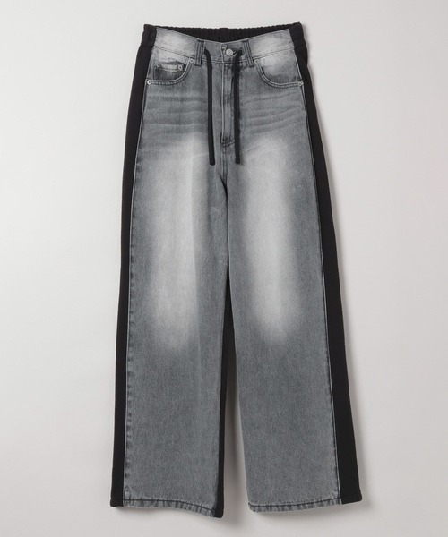 本日限定価格JEANASIS スウェットドッキングデニム 576430 スウェットドッキングデニム/576430（デニムパンツ）｜JEANASIS