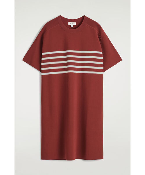 COS(コス)の「ニットTシャツドレス(ワンピース・レディース・レッド系その他/ネイビー・XS/S/M/L)」の11枚目の写真