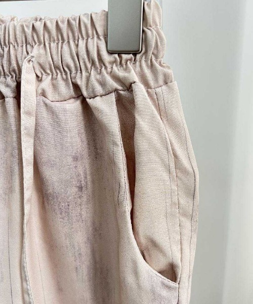maison de LATIR(メゾンドラティール)の「ラフなのに上品見え夏服ワイドイージーパンツ(その他パンツ・レディース・ブラック/グレー/ピンク/ホワイト・FREE)」の16枚目の写真