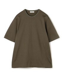 スーピマコットン ニットコンビ ハーフスリーブカットソー