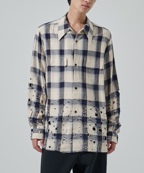 トップス SUGARHILL 22SS OMBRE WESTERN SHIRT OMBRE WESTERN SHIRT – SUGARHILL TOKYO