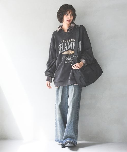 labyrins スウェット Labyrins Two Dolphins Zip Hoodie Navy | Shury