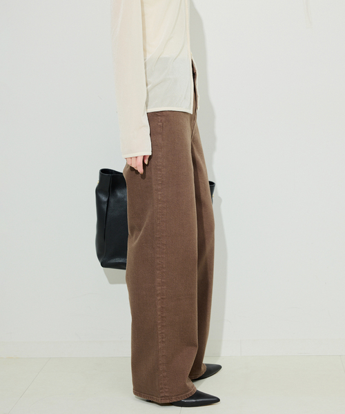 Healthy denim（ヘルシーデニム）の「《追加》Healthy DENIM/ヘルシーデニム SLOBE別注 PINK PEPPER（デニムパンツ・レディース・ブラウン/ブルー・23cm/24cm/25cm）」の8枚目の写真