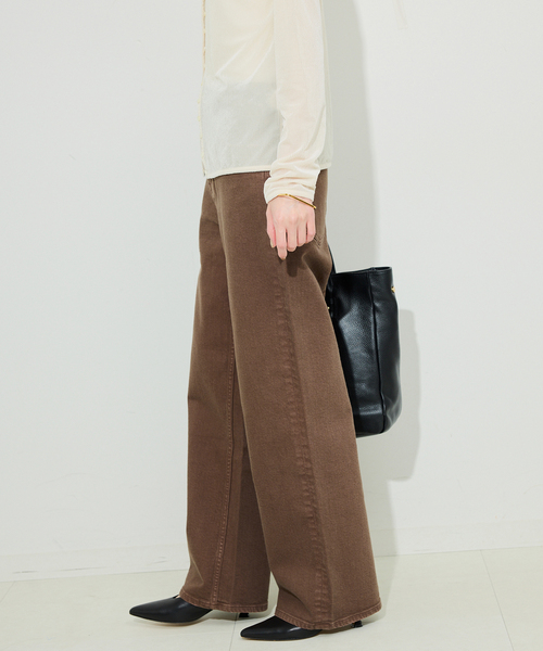 Healthy denim（ヘルシーデニム）の「《追加》Healthy DENIM/ヘルシーデニム SLOBE別注 PINK PEPPER（デニムパンツ・レディース・ブラウン/ブルー・23cm/24cm/25cm）」の9枚目の写真