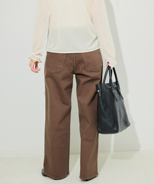 Healthy denim（ヘルシーデニム）の「《追加》Healthy DENIM/ヘルシーデニム SLOBE別注 PINK PEPPER（デニムパンツ・レディース・ブラウン/ブルー・23cm/24cm/25cm）」の10枚目の写真