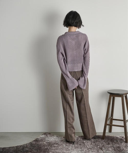 45R ジャガードニットボレロ 45R ジャガードニットボレロ