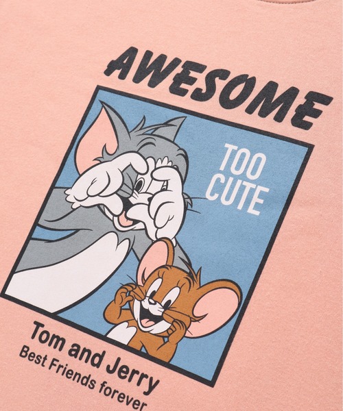 Tom&Jerry(トムアンドジェリー)の「【TOM & JERRY/トムとジェリー】裏起毛プリントスウェット(スウェット・メンズ・ピンク/スミクロ/ネイビー/オフホワイト・LARGE/MEDIUM)」の12枚目の写真