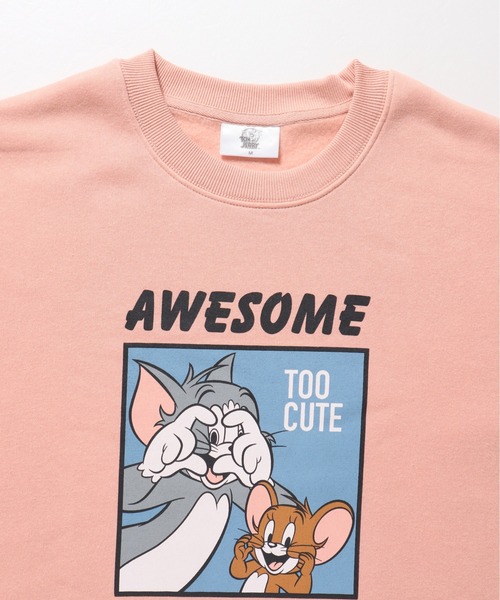 Tom&Jerry(トムアンドジェリー)の「【TOM & JERRY/トムとジェリー】裏起毛プリントスウェット(スウェット・メンズ・ピンク/スミクロ/ネイビー/オフホワイト・LARGE/MEDIUM)」の13枚目の写真