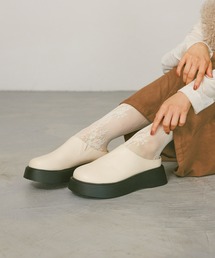 BAYFLOW | [スタイルアップ]厚底サボサンダル(サンダル)