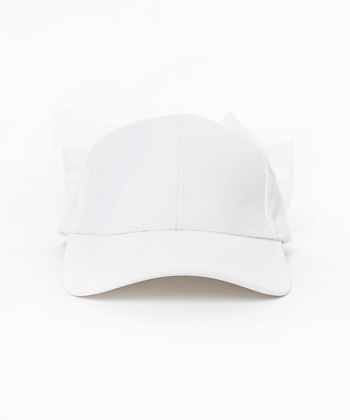 Narcissus（ナルシス）の「リボンメッシュキャップ（キャップ・レディース・ブラック/ホワイト・FREE）」の14枚目の写真