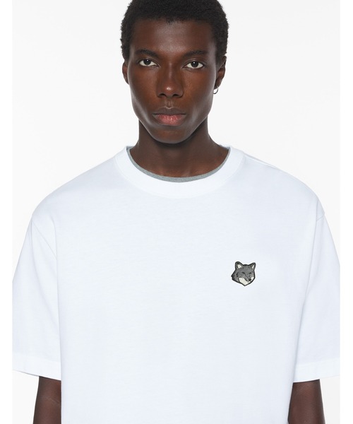 Maison Kitsune（メゾンキツネ）の「FOX HEAD OVERSIZE TEE-SHIRT（Tシャツ/カットソー・メンズ・ダークグレー/ネイビー/ホワイト/ブラック・XS/L/M/XL/S）」の2枚目の写真