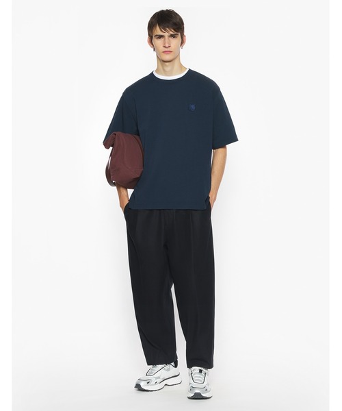 Maison Kitsune（メゾンキツネ）の「FOX HEAD OVERSIZE TEE-SHIRT（Tシャツ/カットソー・メンズ・ダークグレー/ネイビー/ホワイト/ブラック・XS/L/M/XL/S）」の14枚目の写真