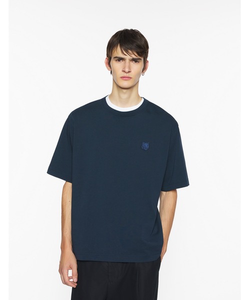 Maison Kitsune（メゾンキツネ）の「FOX HEAD OVERSIZE TEE-SHIRT（Tシャツ/カットソー・メンズ・ダークグレー/ネイビー/ホワイト/ブラック・XS/L/M/XL/S）」の15枚目の写真