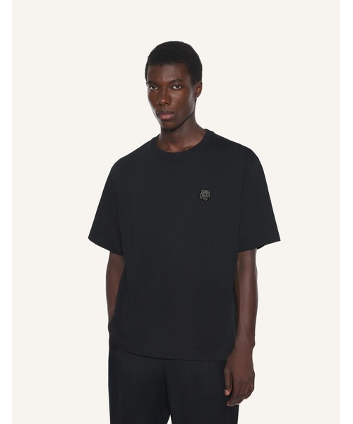 Maison Kitsune(メゾンキツネ)の「FOX HEAD OVERSIZE TEE-SHIRT(Tシャツ/カットソー・メンズ・ダークグレー/ネイビー/ホワイト/ブラック/ブラウン系その他/チャコール/ライトグリーン系/ベビーピンク・XS/L/M/XL/S)」の22枚目の写真