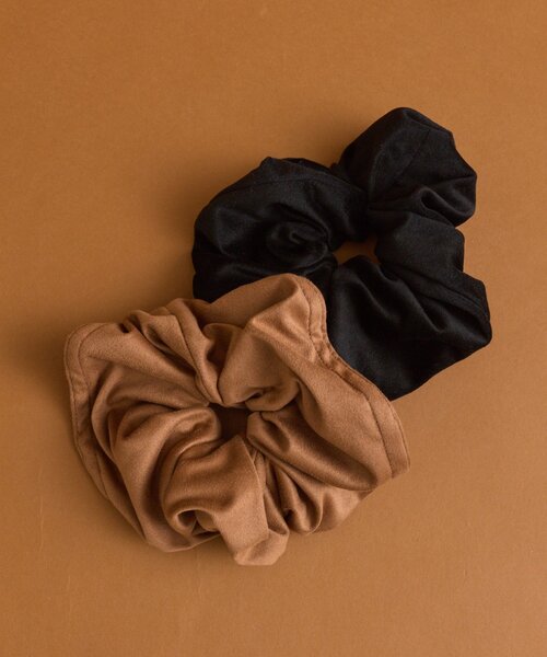 mystic（ミスティック）の「フェイクスウェードシュシュ（シュシュ・レディース・ブラウン/ブラック・ONE SIZE）」の20枚目の写真