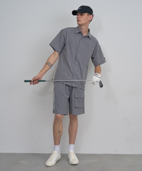Mid 90s Club(ミッドナインティーズクラブ)の「Basic logo Breeze Tech Set Up(シャツ/ブラウス・メンズ・グレー/ブラック/グリーン・MEDIUM/X-LARGE/LARGE)」の16枚目の写真