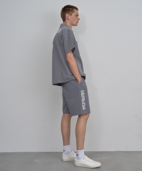 Mid 90s Club(ミッドナインティーズクラブ)の「Basic logo Breeze Tech Set Up(シャツ/ブラウス・メンズ・グレー/ブラック/グリーン・MEDIUM/X-LARGE/LARGE)」の18枚目の写真