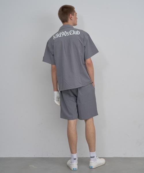 Mid 90s Club(ミッドナインティーズクラブ)の「Basic logo Breeze Tech Set Up(シャツ/ブラウス・メンズ・グレー/ブラック/グリーン・MEDIUM/X-LARGE/LARGE)」の19枚目の写真