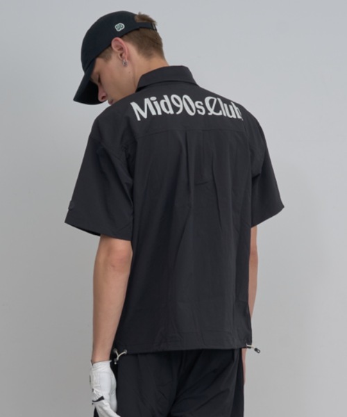 Mid 90s Club(ミッドナインティーズクラブ)の「Basic logo Breeze Tech Set Up(シャツ/ブラウス・メンズ・グレー/ブラック/グリーン・MEDIUM/X-LARGE/LARGE)」の5枚目の写真