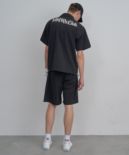Mid 90s Club(ミッドナインティーズクラブ)の「Basic logo Breeze Tech Set Up(シャツ/ブラウス・メンズ・グレー/ブラック/グリーン・MEDIUM/X-LARGE/LARGE)」の10枚目の写真