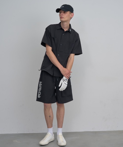 Mid 90s Club(ミッドナインティーズクラブ)の「Basic logo Breeze Tech Set Up(シャツ/ブラウス・メンズ・グレー/ブラック/グリーン・MEDIUM/X-LARGE/LARGE)」の9枚目の写真