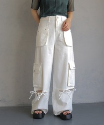 cheriella | 【cheriella】フラップポケットカーゴデニムパンツ FLAP POCKET CARGO DENIM PANTS(デニムパンツ)