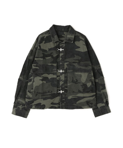 DANKE SCHON(ダンケシェーン)の「DankeSchon/ダンケシェーン/RIPSTOP CARGO SHIRTS(シャツ/ブラウス・メンズ・ブラック/グレー・S/M/L)」の21枚目の写真