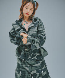 DankeSchon/ダンケシェーン/RIPSTOP CARGO SHIRTS